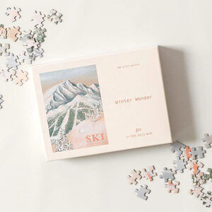 WINTER WONDERLAND: 500 PIECE LINEN-FINISHED PUZZLE